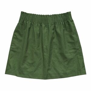 J. Crew Wool Blend Hi-Waisted A-Line Green Mini Skirt Size 8